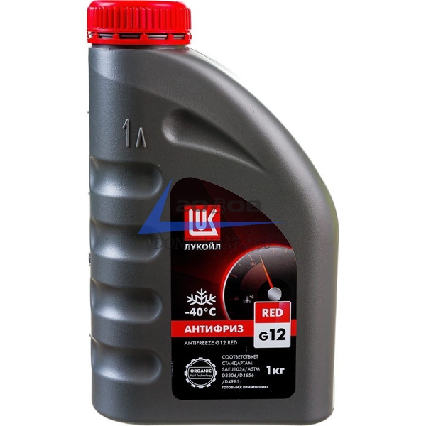 Антифриз Красный Лукойл -40 G12 Red (канистра  1л.)